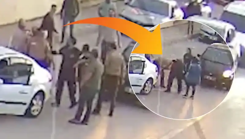 Anne Trafikte Panik Anladı: Yardım Çığlığıyla Sürücüleri Uyardı