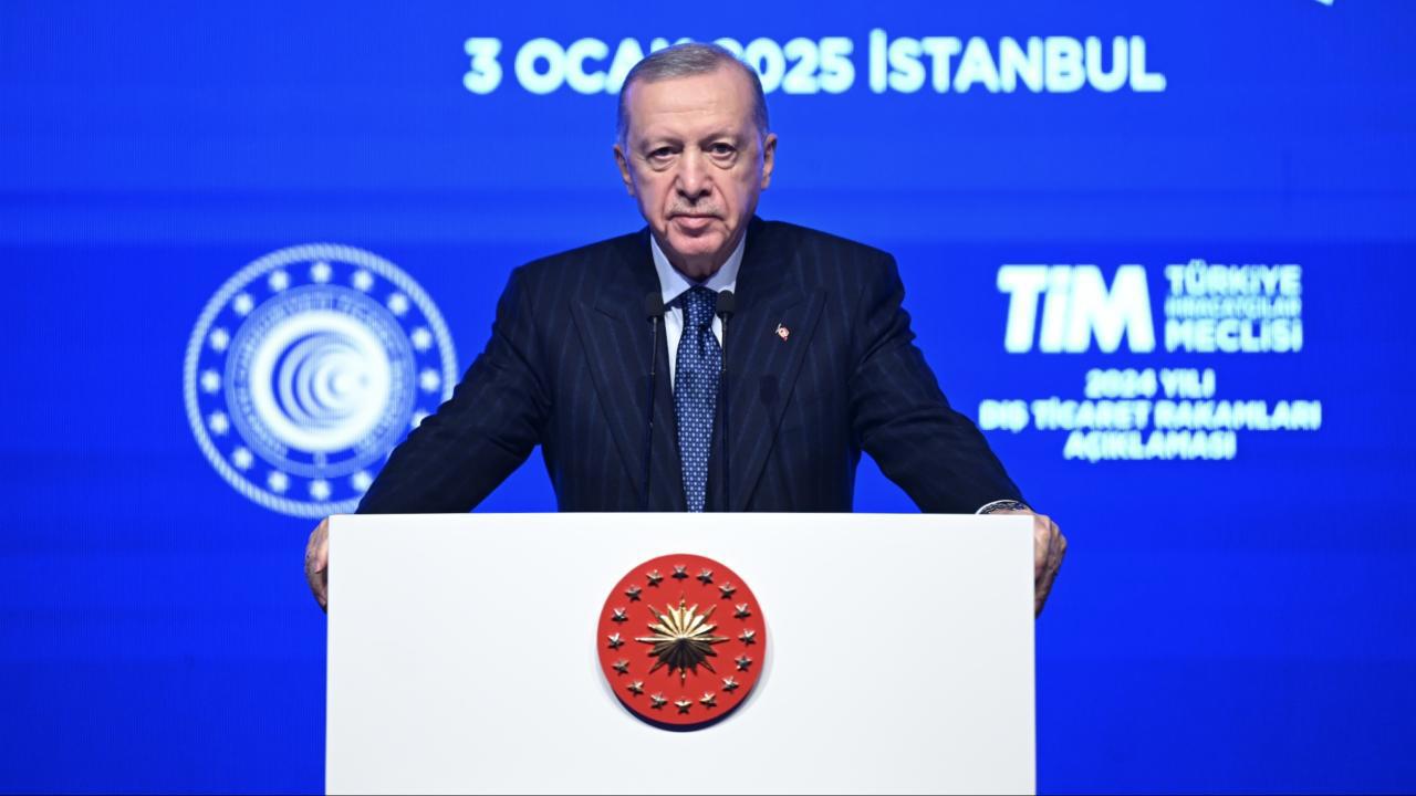 Cumhurbaşkanı Erdoğan: 2024 İhracat Rakamımız 262 Milyar Dolara Ulaştı