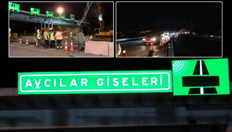 İstanbul Trafiğinde Şok Gelişme: Avcılar Gişeleri Çift Yönlü Olarak Kapatıldı
