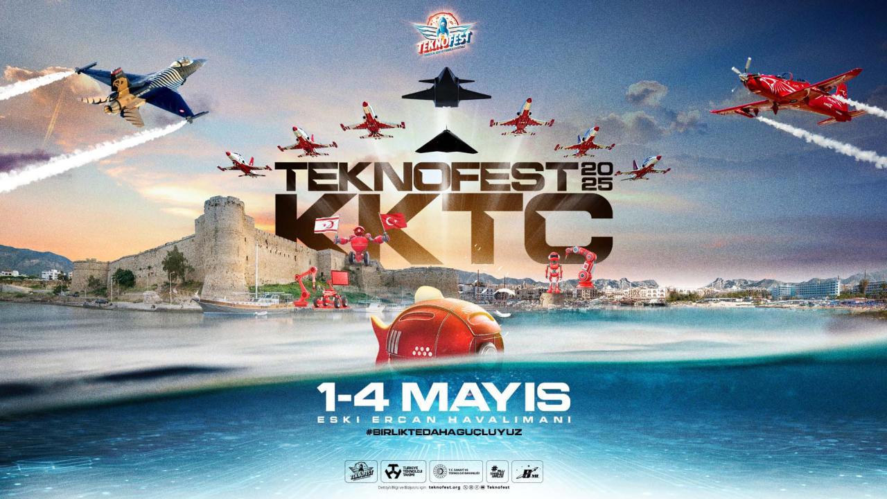 Türkiye'nin Teknoloji Festivali TEKNOFEST, Kuzey Kıbrıs'ta Düzenlendi