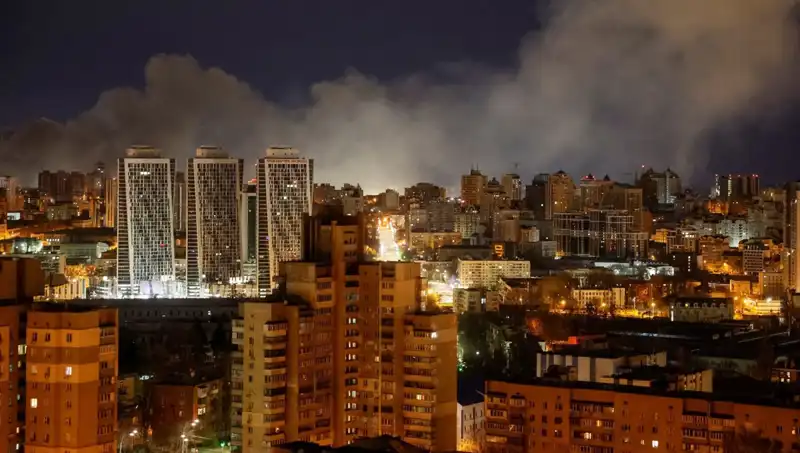 Ukrayna'da Gerginlik: Rusya'nın Kiev'e Yaptığı Saldırı Sonrası Yaralılar Var