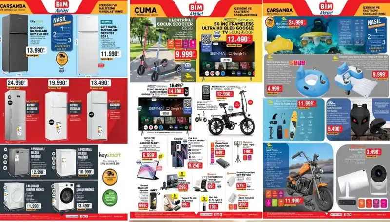 BİM 8-11 Temmuz Aktüel Kataloğu ile Teknoloji Dolu Bir Hafta!