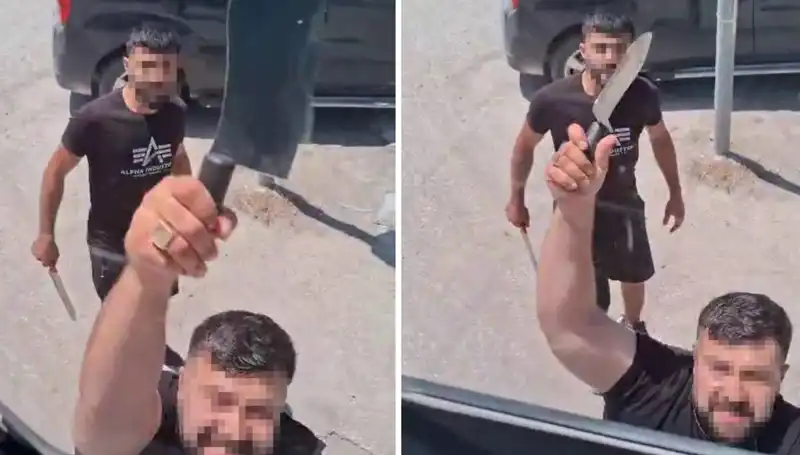 Uygun Yol Verme İşareti Olmayan Tartışmada Dehşet Anları