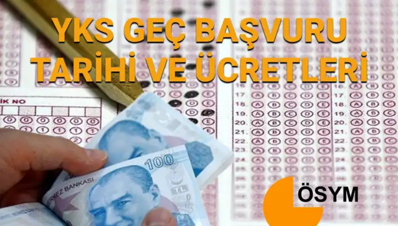 2025 YKS Geç Başvuru Tarihleri ve Ücretleri Hakkında Bilgilendirme