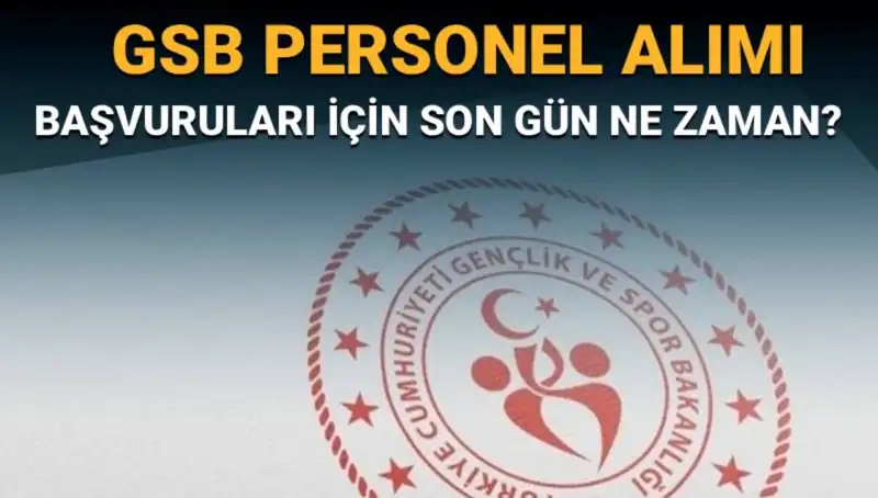 Gençlik ve Spor Bakanlığı Personel Alımı: Başvuru Süreci ve Son Gün Bilgileri