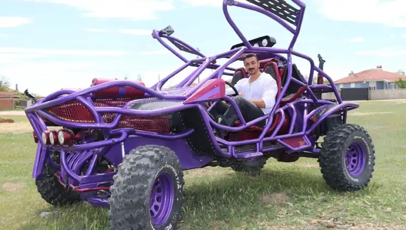 Mad Max Tutkusu ile 900 Bin TL'ye Kendi Arazi Aracını Tasarladı