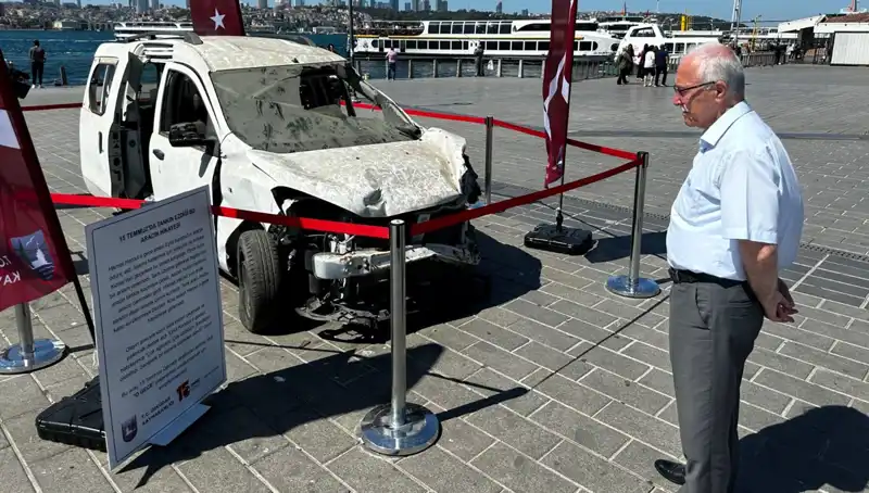 15 Temmuz Darbe Girişimi Sonrası Tankların Ezdiği Otomobiller Sergilenecek