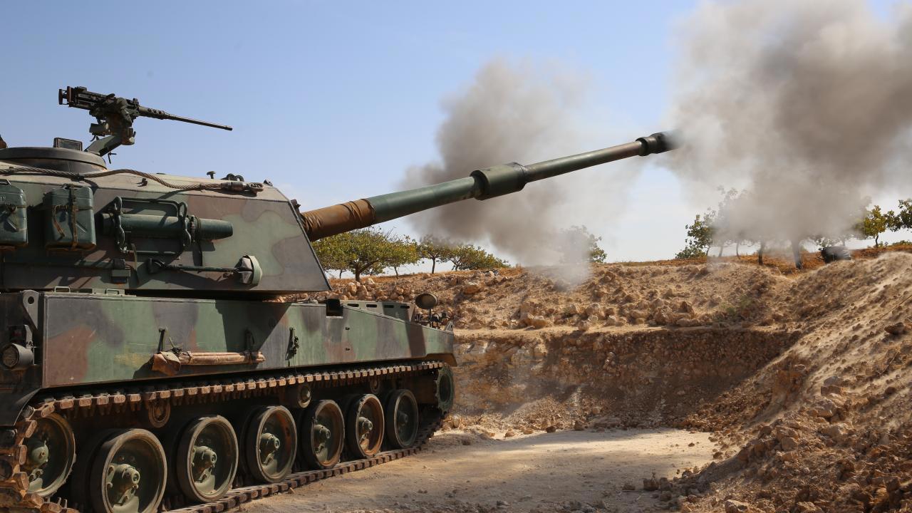 Türk Silahlı Kuvvetleri Suriye'de teröristlere operasyon düzenledi