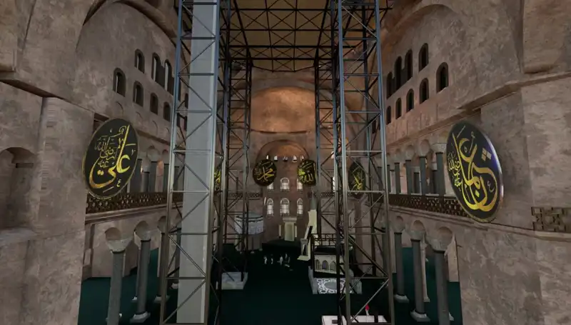 Ayasofya'da Tarihi Restorasyon: Geçmişin İhtişamı Yeniden Gün Yüzüne Çıkıyor
