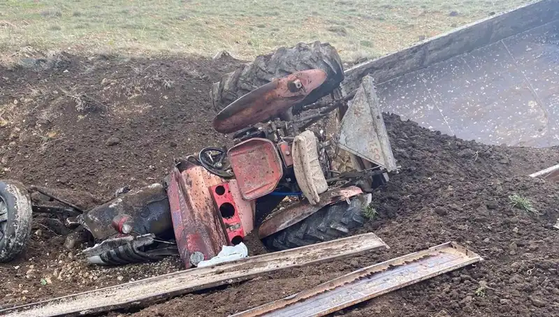Kayseri'de Traktör Dehşeti: Şarampole Yuvarlanan Araçta Yaşananlar