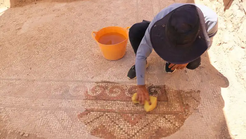 Mardin'de Binyıllık Mozaik Keşfi: Tarihin Sırları Gün Yüzüne Çıkıyor