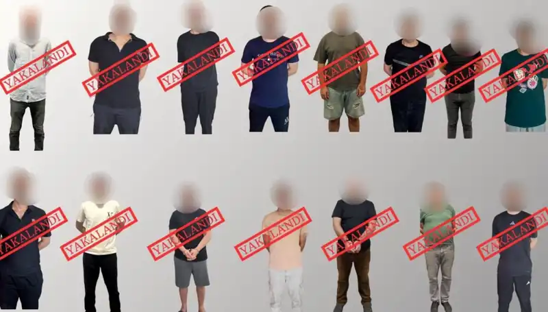 Kırmızı Bültenle Aranan 14 Kişi, Güvenlik Güçleri Tarafından Ele Geçirildi