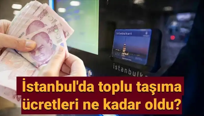 İstanbul Toplu Taşıma Ücretlerinde Şok Artış! Yeni Tarifeler Belli Oldu