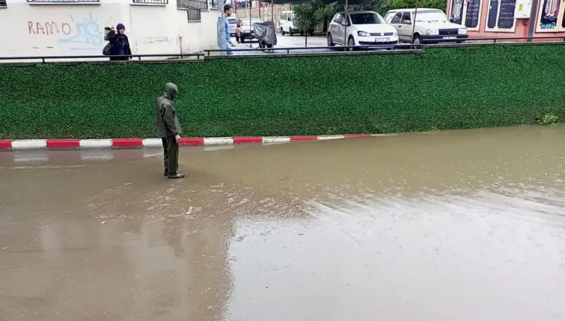 Aydın'da Şiddetli Yağışlar Alt Geçidi Su Bastı, Hayatı Olumsuz Etkiledi