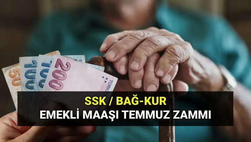 Temmuz 2025 Emekli Maaş Zam Oranı: Yeni Tutarlar Açıklandı!