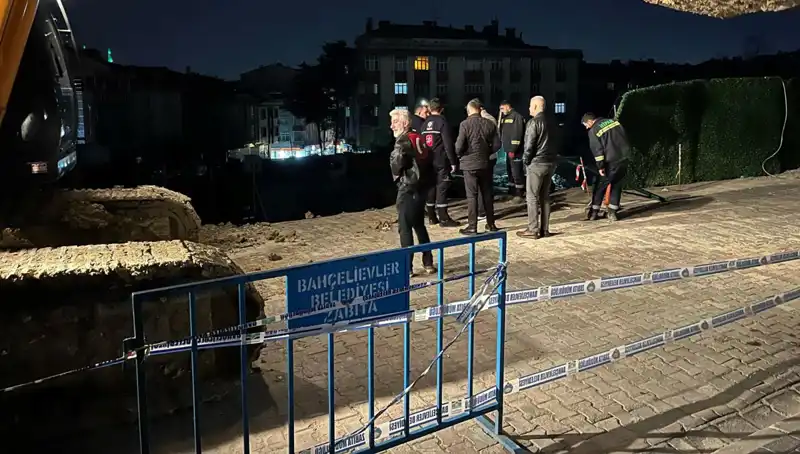 İstanbul'da İnşaat Alanında Yol Çökmesi: Olayın Ayrıntıları Ortaya Çıktı