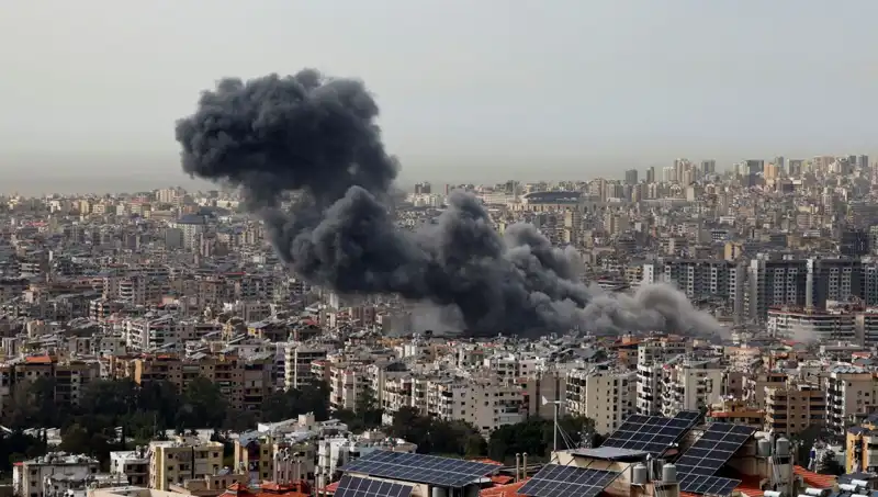 İsrail Ordusundan Şaşırtan Operasyon: Beyrut’un Güneyine Hava Saldırısı!