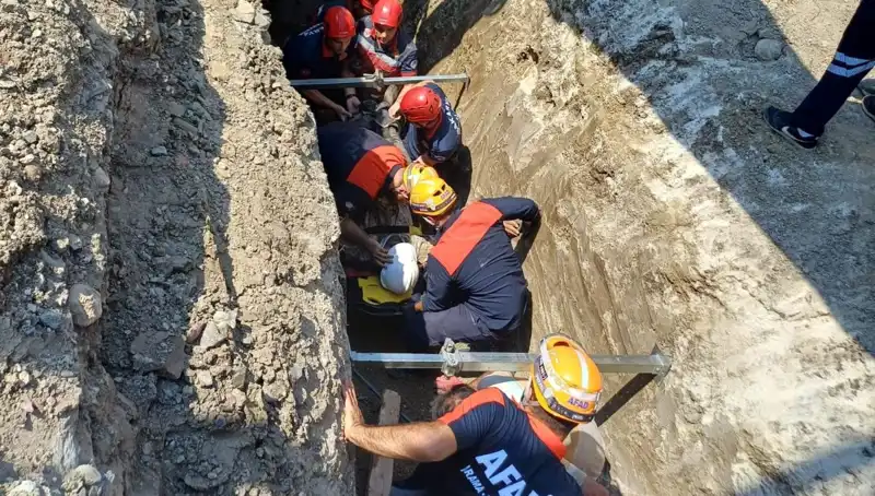 Göçük Altında Kalan İşçi Kurtarıldı: Hayat Mücadelesinin Hikayesi