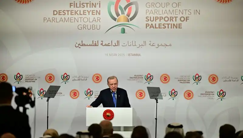 Cumhurbaşkanı Erdoğan'dan Filistin Açıklaması: Siyasi Planlar Yok Hükmünde!