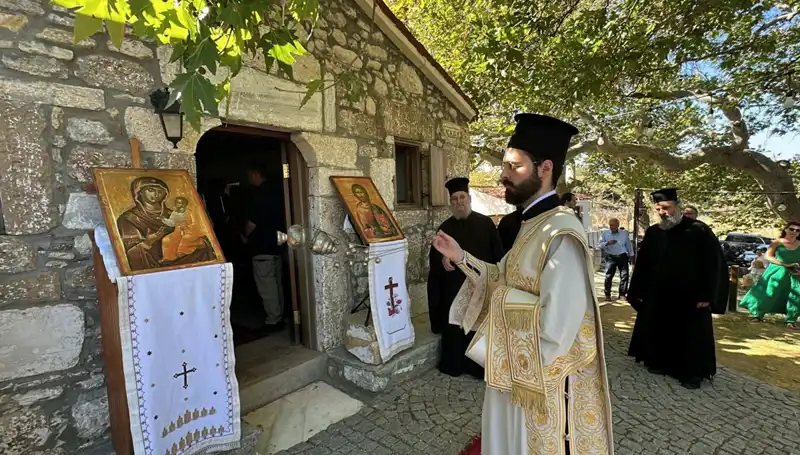 Bozcaada’da Geleneksel Aya Paraskevi Günü Ayini Gerçekleşti