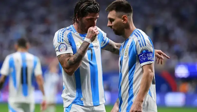 Rodrigo de Paul, Messi ile Yıllar Sonra Yeniden Buluştu!