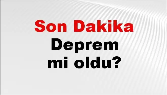 Kütahya'da Deprem Şoku: 25 Nisan 2025 Son Duruş!