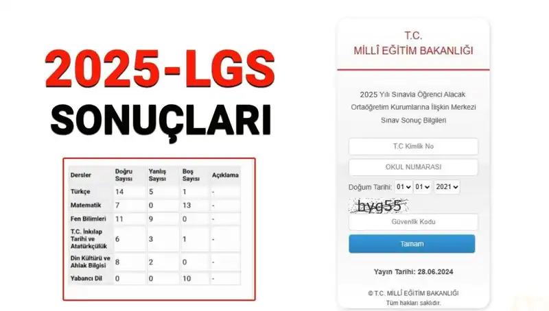 2025 LGS Sınav Sonuçları Ne Zaman Açıklanacak? İşte Detaylar!